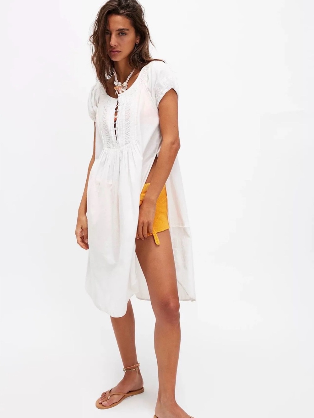 NWOT Free People Fayre Midi Top
